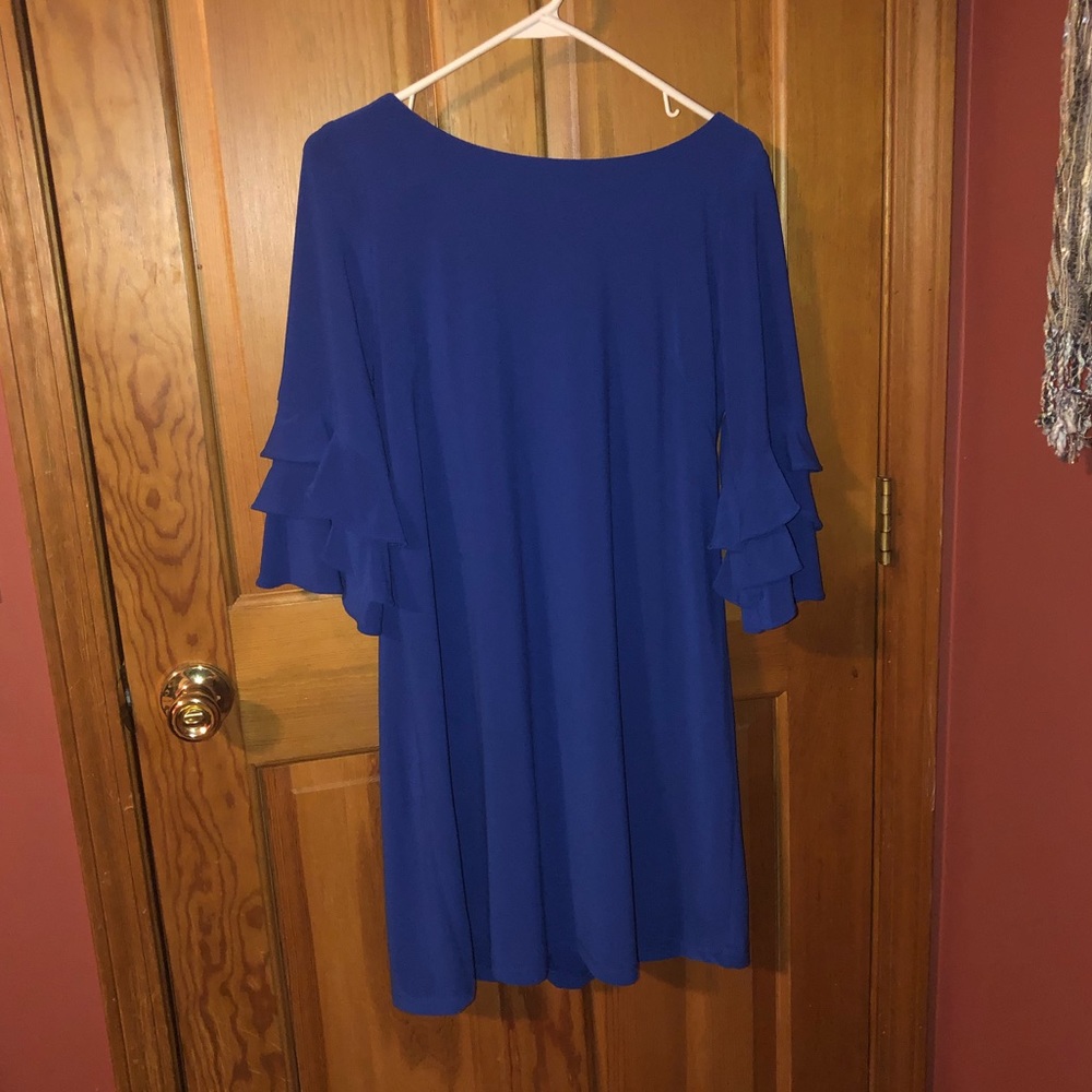 Blue cocktail dress-NWOT